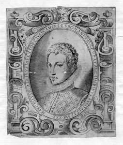 vésett portré